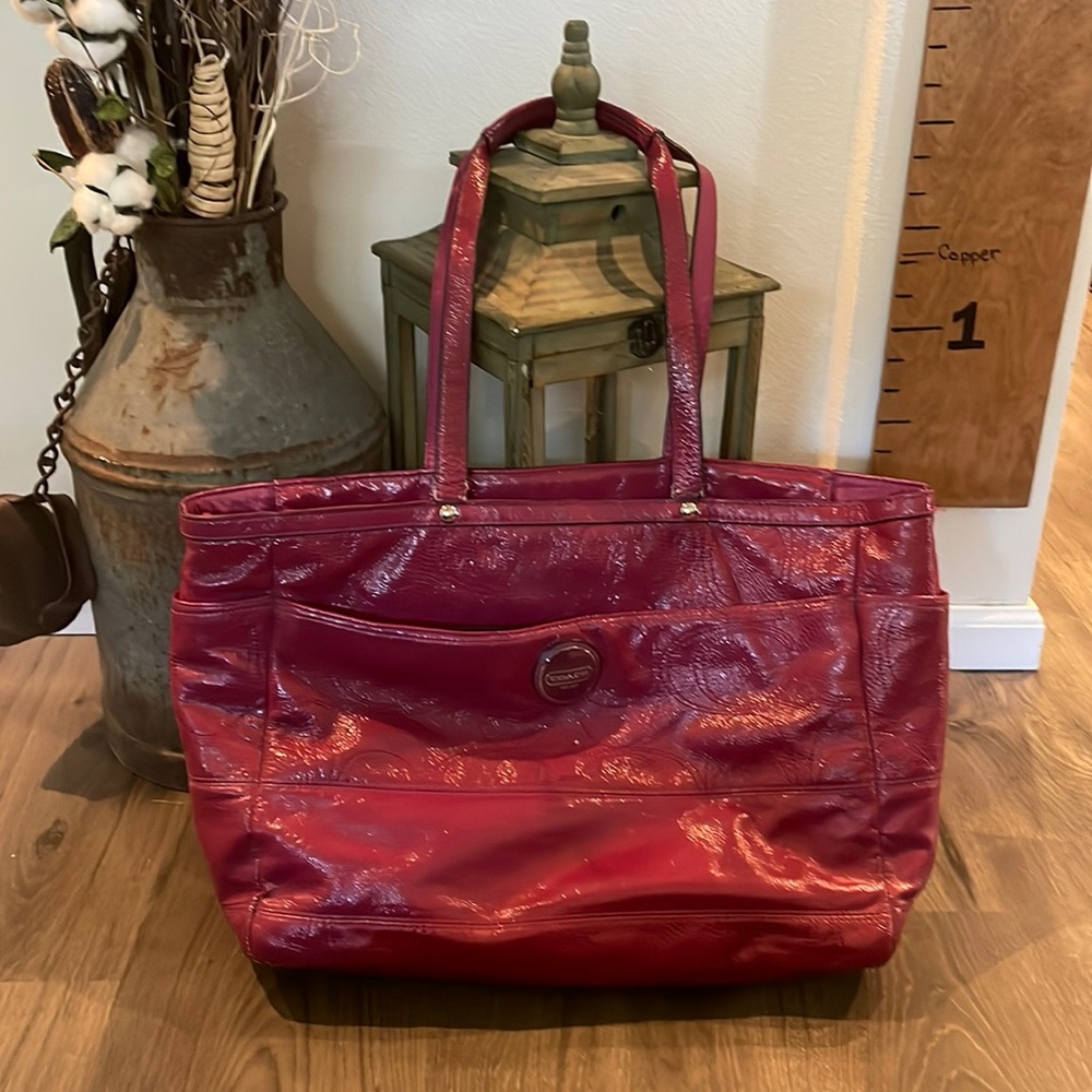 Pink Coach Bag